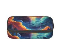 Cxzmnba Galaxy Planet Pencil Case for Boys and Girls, Back-to-School Essential, Student Supplies, Pencil Bag