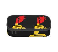 Cxzmnba German boy Pencil Case for Boys and Girls, Back-to-School Essential, Student Supplies, Pencil Bag