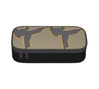 Cxzmnba Karate Pencil Case for Boys and Girls, Back-to-School Essential, Student Supplies, Pencil Bag