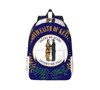 Cxzmnba Kentucky State Flag Backpack with Adjustable Strap, Perfect for Work, Travel, University, Fashion Bag