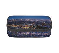 Cxzmnba Los Angeles Skyline Pencil Case for Boys and Girls, Back-to-School Essential, Student Supplies, Pencil Bag