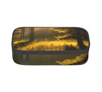 Cxzmnba Morning Sunlight in Wilderness Pencil Case for Boys and Girls, Back-to-School Essential, Student Supplies, Pencil Bag