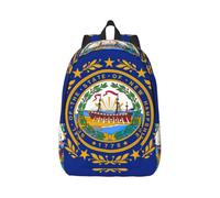Cxzmnba New Hampshire state flag Backpack with Adjustable Strap, Perfect for Work, Travel, University, Fashion Bag