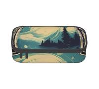 Cxzmnba Not All Who Wander are Lost 1 Pencil Case for Boys and Girls, Back-to-School Essential, Student Supplies, Pencil Bag