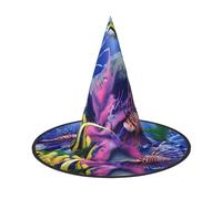 Cxzmnba Pack of 2, Colorful Tropical Sea Fish Party Hat, Halloween Hat, Festival Essentials, Fancy Dress & Cosplay, One Size