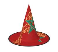 Cxzmnba Pack of 2, Morocco flag culture Party Hat, Halloween Hat, Festival Essentials, Fancy Dress & Cosplay, One Size