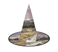 Cxzmnba Pack of 2, Picturesque mountain Party Hat, Halloween Hat, Festival Essentials, Fancy Dress & Cosplay, One Size
