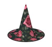 Cxzmnba Pack of 2, Rose skull eyes Party Hat, Halloween Hat, Festival Essentials, Fancy Dress & Cosplay, One Size