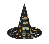 Cxzmnba Pack of 2, Scottish food and culture Party Hat, Halloween Hat, Festival Essentials, Fancy Dress & Cosplay, One Size