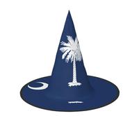 Cxzmnba Pack of 2, South Carolina Flag Party Hat, Halloween Hat, Festival Essentials, Fancy Dress & Cosplay, One Size