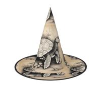 Cxzmnba Pack of 2, Turtle write Party Hat, Halloween Hat, Festival Essentials, Fancy Dress & Cosplay, One Size