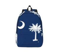 Cxzmnba South Carolina Flag Backpack with Adjustable Strap, Perfect for Work, Travel, University, Fashion Bag