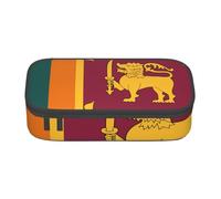 Cxzmnba Sri Lanka Flag Pencil Case for Boys and Girls, Back-to-School Essential, Student Supplies, Pencil Bag