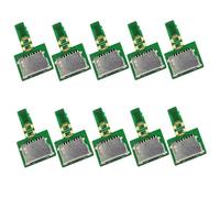 CY 10PCS/lot Micro SD TF Memory Card Kit Male to Standard SD Female Extension Adapter Extender PCBA Reader for Car Phone (SD*10PCS)
