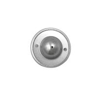 CY-12/16/19/22/25/30/38B Universal Ball Transfer Caster Wheel Ball Bearing Conveyor Roller Caster Furniture Desk Cabinet 5PC(Carbon steel ball,CY-30B)