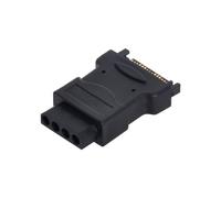 CY 15Pin SATA Male Power Cable to Molex 4-pin IDE Hard Disk Drive Power Adapter