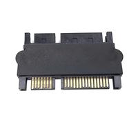 CY 3.5" 2.5inch SATA 22Pin 7+15 Male to SATA 22P 7+15 Male Extension Convertor Straight Adapter