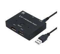 CY 8K DisplayPort Switch Splitter Bi-Direction DP Switcher / DP Adapter (3 Ports, Black) for PC