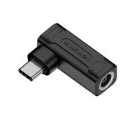 CY Adapter 140W 100W DC Jack 7.4x5.0mm Input to USB-C Type-C Angled 90 Degree Power Plug Charge Adapter for Laptop Phone
