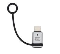 CY Adapter 90 Degree USB5.0 80Gbps Male to Female Straight Extension Adapter with Lanyard Keychain 240W 16K 8K 5K Compatible with USB4.0 Thunderbolt3/4/5