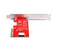 CY Adapter PCI-E 4.0 Express 4.0 x4 to Oculink Internal SFF-8612 SFF-8611 Host Adapter for PCIe SSD with Bracket