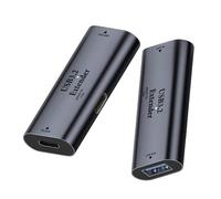 CY Adapter USB 3.0 Active Repeater Adapter Type-C Female Host to Type-A Female Device Extender with Chipset for Camera Printer Computer