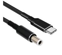 CY Cable 100W Type C USB-C Input to 20V DC 7.4 * 5.0mm Output Power 20V 5A 65W PD Charge Cable Compatible with Laptop
