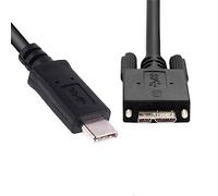 CY Cable 5Gbps USB-C Type-C Host to Micro USB3.0 Screw Mount Type for Industrial Camera Storage