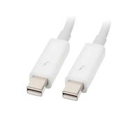 CY Cable Thunderbolt 2 Port to Thunderbolt 2 Male to Male 4K Video 20Gbps Data Cable for Mac Pro 2013 2014 2015 (Not Support Mini-DP) 50cm