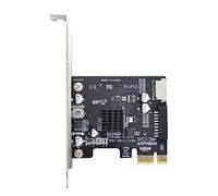 CY Card 5Gbps Type-E USB 3.1 Front Panel Socket & USB 3.0 20Pin to PCI-E 1X Express Adapter for Motherboard
