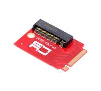 CY Card Adapter NVME M-Key 22x30mm to 22x80mm NGFF Extension SSD Upgrade Adapter Compatible with ROG Ally Gaming
