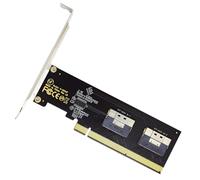 CY Card Dual Slimline SFF-8654 8X 4 NVME to PCIE Express 3.0 4.0 Raid Card VROC Raid0 Hyper Adapter