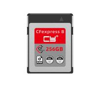 CY CFexpress Type-B 256GB Memory Card CFE CFB Adapter Compatible with Camera 8K RAW PCIe Expansion