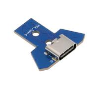 CY DIY Solder Type-C Female Socket Replace Micro-USB 5Pin for PS4 DualShock JDS-040 JDS-055 Repair Part Board Connector Module