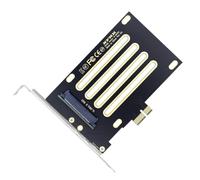CY PCI-E 4.0 x1 PCI Express Host to U.3 U3 Kit SFF-8639 SSD Adapter for Motherboard Compatible for PM1735 NVMe PCIe SSD