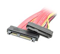 CY SAS Cable SFF-8482 SAS 29 Pin to 29Pin Male to Female Extension Hard Disk Drive Raid Cable