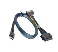 CY SFF-8611 Oculink Host to U.2 U.3 SFF-8639 NVME PCIe PCI-Express SSD Cable for Mainboard SSD