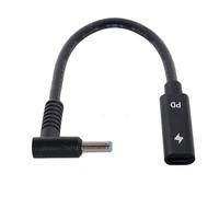 CY Type C USB-C Female Input to DC 4.5 * 3.0mm Cablet for Laptop