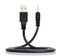 CY USB 2.0 A Type Male to 2.0 x 0.7mm DC 5V Power Plug Barrel Straight Connector Charge Cable