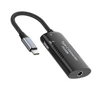 CY USB C Power Converter,DC Power 5.5x2.5mm Input to USB C 100W with 15W Type C and 12W Type A Output PD Emulator Trigger Charge Cable Adapter