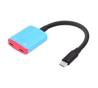 CY USB-C Type-C 1-to-2 VR AR Glass OTG 8K Video USB-C Female 100W PD Power Cable for NS Handheld Console Laptop Tablet Phone