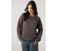 CY Women's Long Sleeve Thick Jumper In Stripe Pattern CY Multicolor One Size