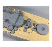 CY350006 1/350 Japanese Battleship Yamato Wooden Deck w/Metal Chain for Tamiya 78030 Kit