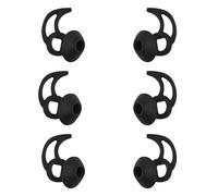 CYADCI 3 Pairs Earbud Tips Small，Eartips Compatible with Bose QuietComfort Earbuds and Sport Earbuds，Black