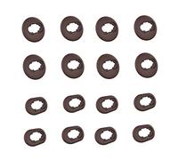 CYADCI Ear Tips for Samsung Galaxy Buds Live, Replacement Earbud Tips, 8 Pairs L/S Brown, Silicone, Compatible with Earbuds