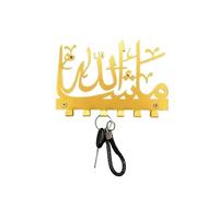 CYairong-22 Coat Hooks for Wall 1 Key Chain, Storage Rack, Towel, Organizer Hanger, Custom Wall, Art Coat Racks(Gold)