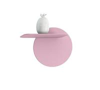 CYairong-22 Floating Wall Shelves Floating Shelves Wall Shelf, Decor Plant Flower Rack Bedroom Wall Shelf(Pink,Small)