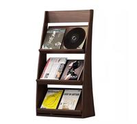 CYairong-22 Floor Newspaper Rack Brochure Display Stand Magazine Storage Rack Floor-Standing Storage Bookshelf Vertical Leaflet Display Rack Folding Periodical Rack Floor-Standing Magazine Rack