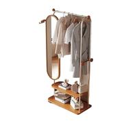 CYairong-22 Full Length Mirror Full-length Multifunctional Floor-standing Mirror and Coat Rack for Bedroom