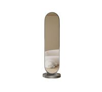 CYairong-22 Full Length Mirror Home Bedroom Coat Rack Rotating Dressing Mirror Full-length Floor with Storage